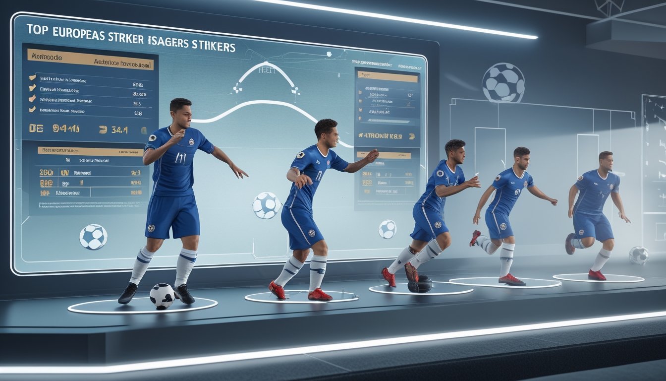 Perbandingan Performa Striker Top Eropa Dalam 5 Pertandingan Terakhir: Analisis Kinerja dan Statistik